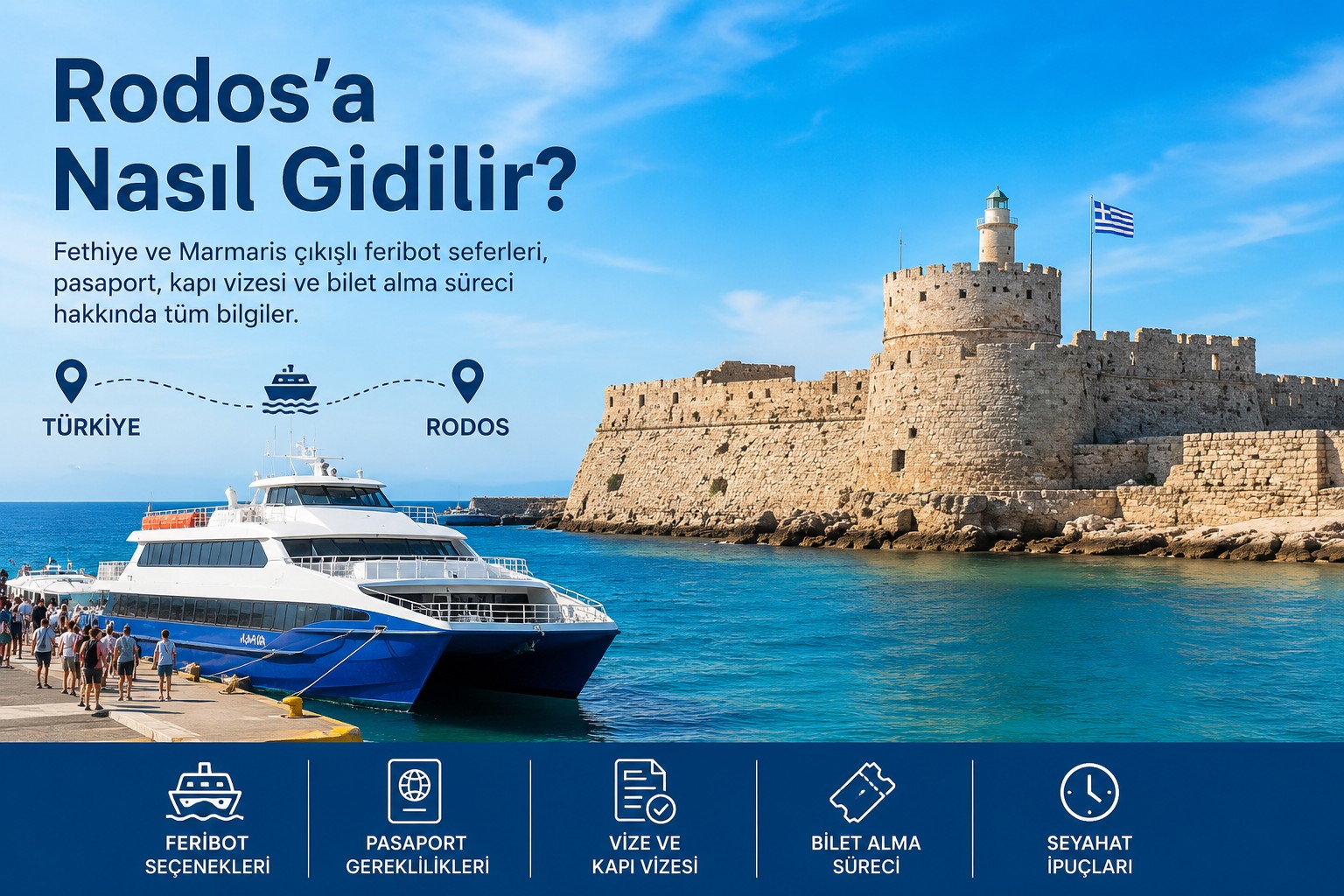 Rodos’a Nasıl Gidilir?