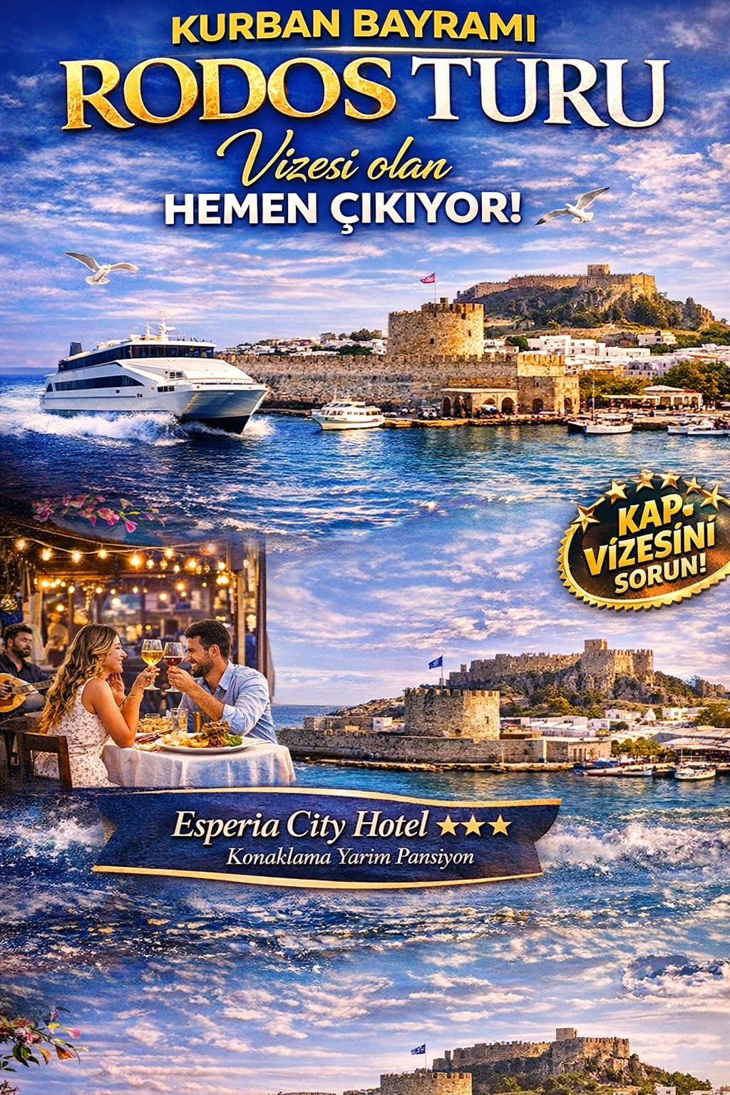 Kurban Bayramı Rodos Turu 